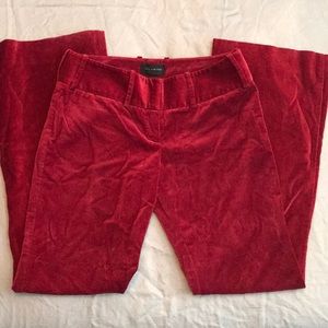 Limited Crew Fit Velour/Velvet Pants